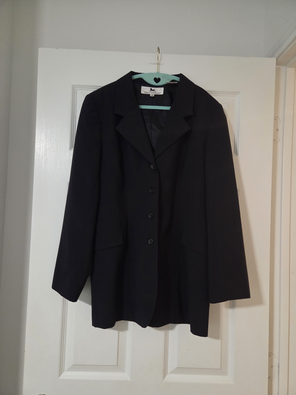 State Line Tack Women's English Equestrian Riding Show Coat. Horse Hunter Rider.
